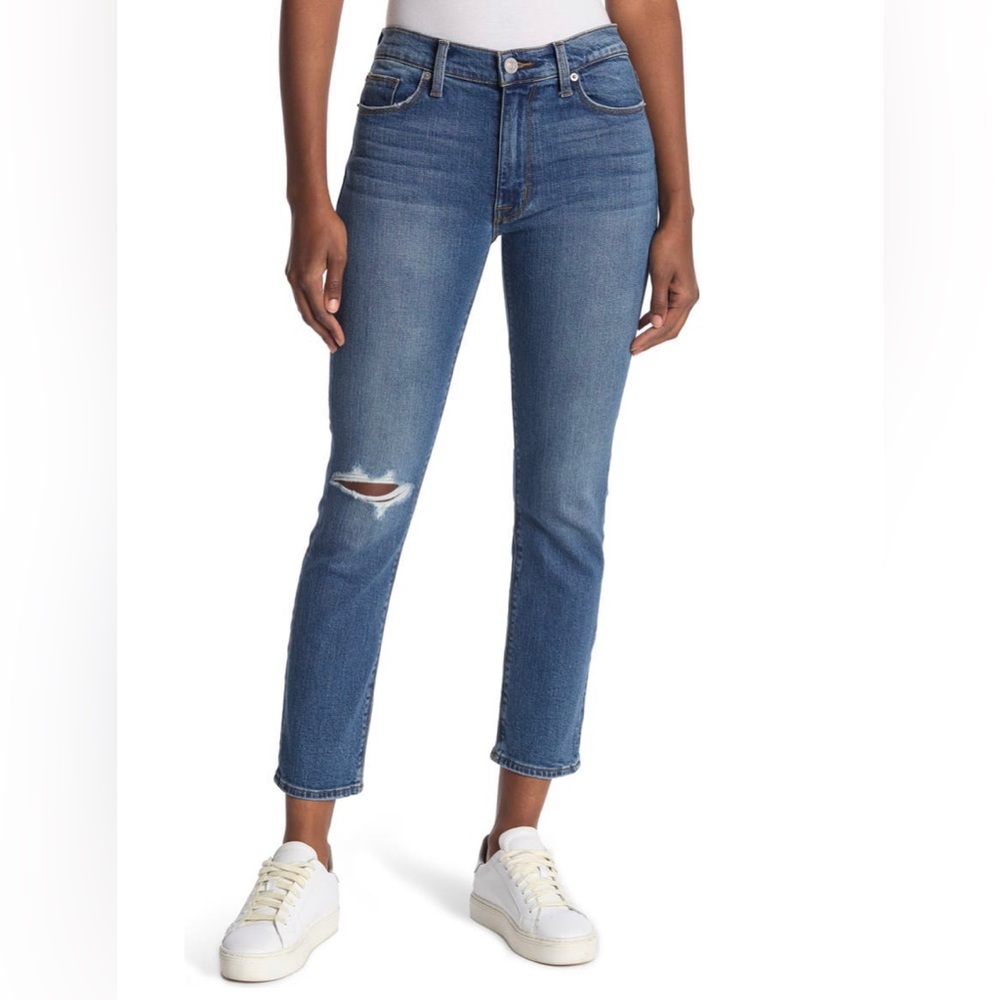 Hudson Blair High Rise Crop Jean Size 30